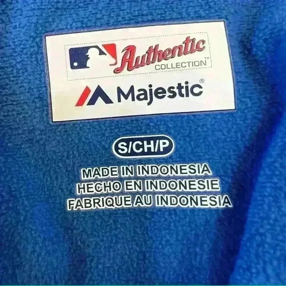 MLB Kansas City Royals Fleece Lined Jacket Size S - Picture 4 of 5